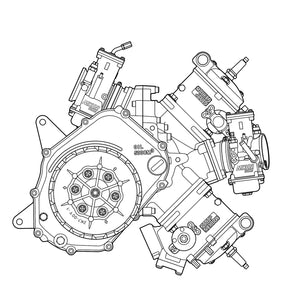 Yamaha TZ250 5KE4 2007 Kitted. Incoming.